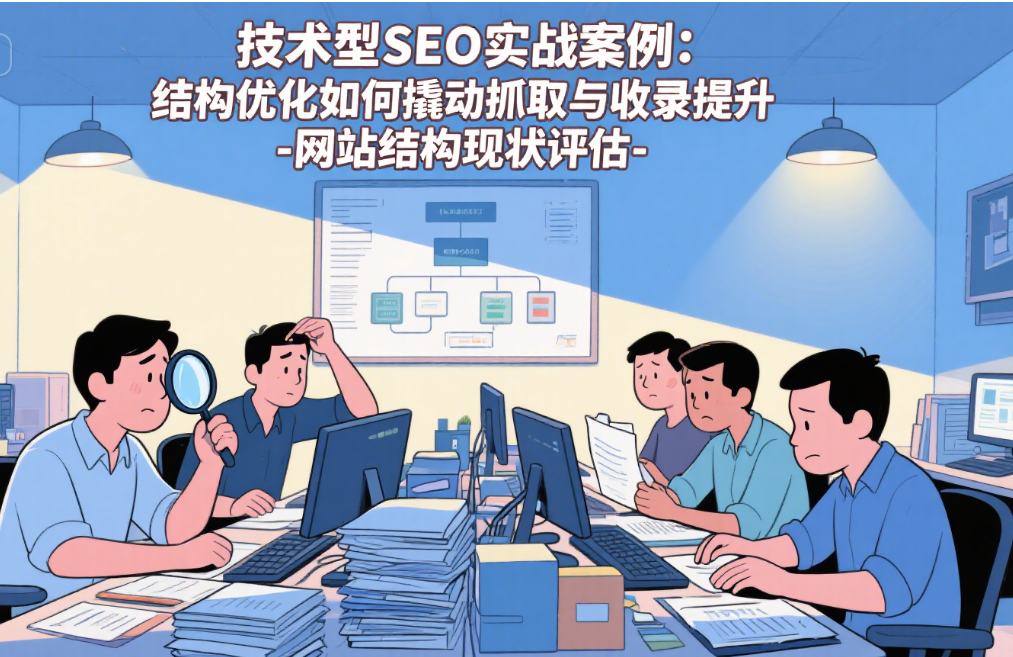 技术型SEO实战案例：结构优化如何撬动抓取与收录提升