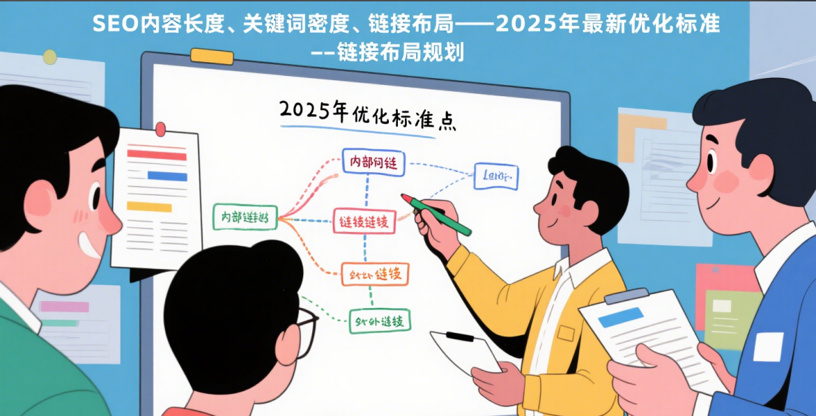 SEO内容长度、关键词密度、链接布局——2025年最新优化标准