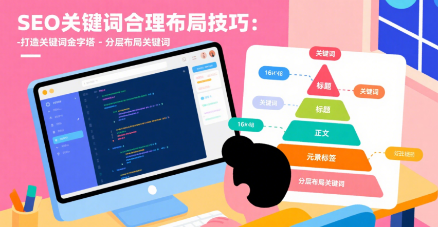 SEO关键词合理布局技巧：打造关键词金字塔