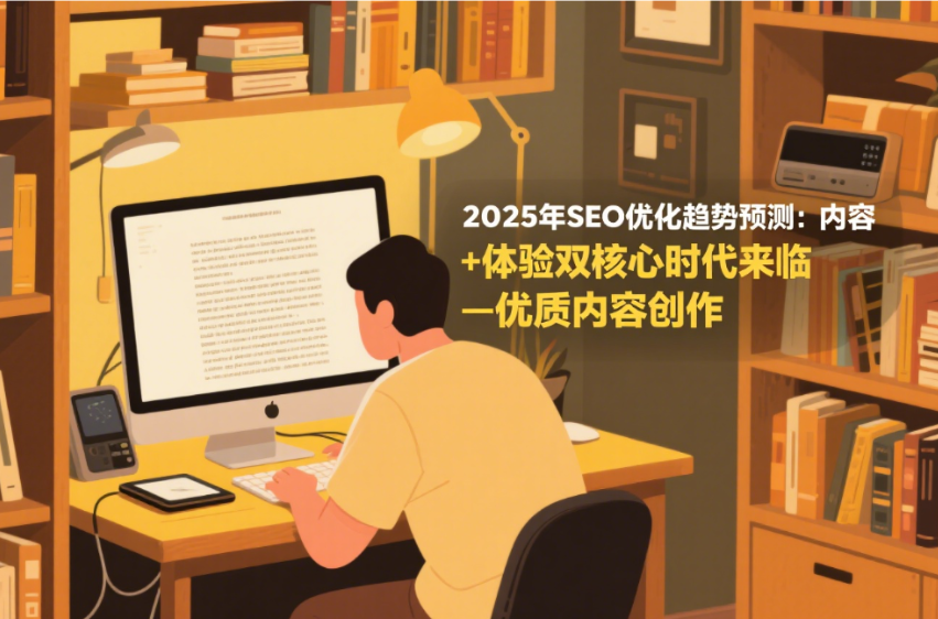 2025年SEO优化趋势预测：内容+体验双核心时代来临