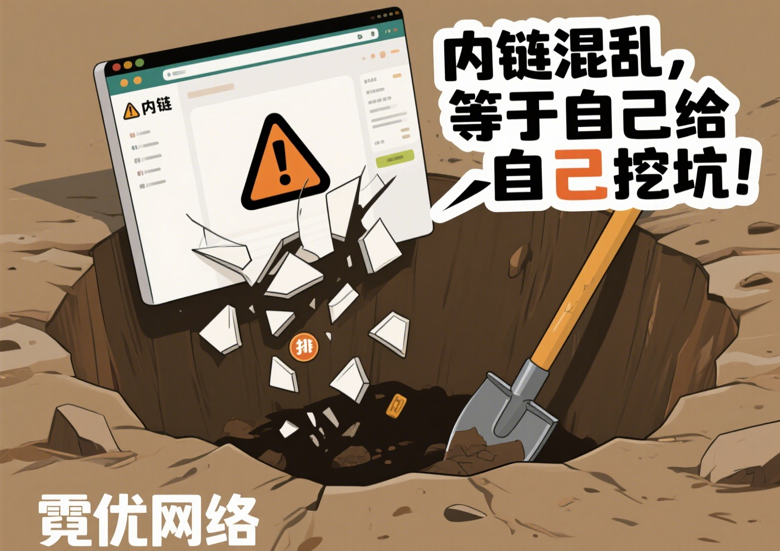 同一个关键词，别人排第一我排30，查完才发现自己内链像迷宫.png