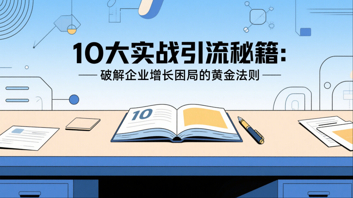 🚀 10大实战引流秘籍：破解企业增长困局的黄金法则