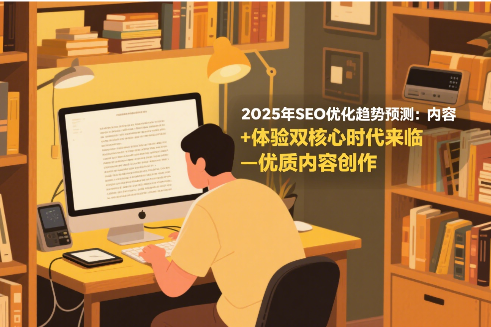 2025年SEO优化趋势预测：内容+体验双核心时代来临